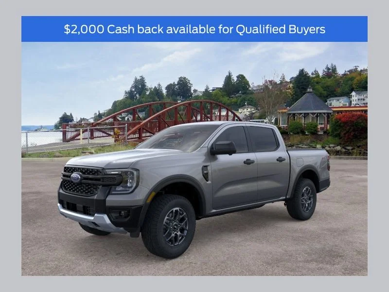 New 2026 Gray Ford XLT image 1