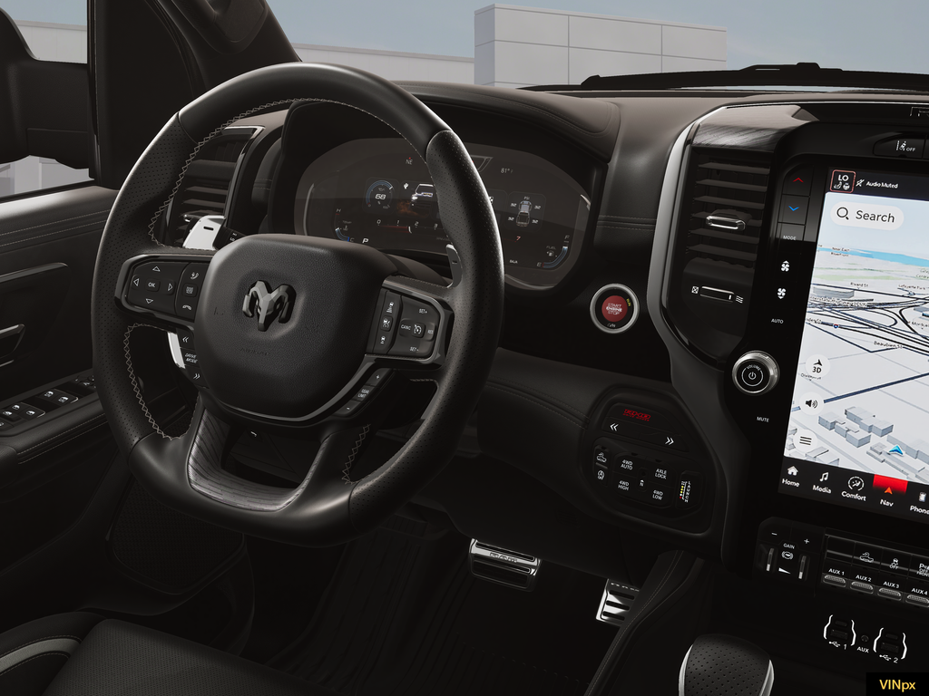 New 2026 Diamond Black Crystal Pearl-Coat Exterior Paint RAM RHO image 20