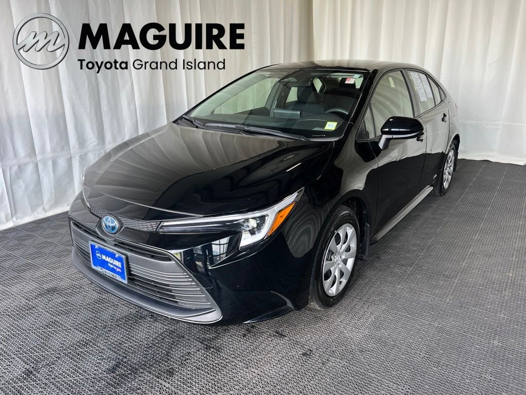 Used 2024 Black Toyota LE image 1