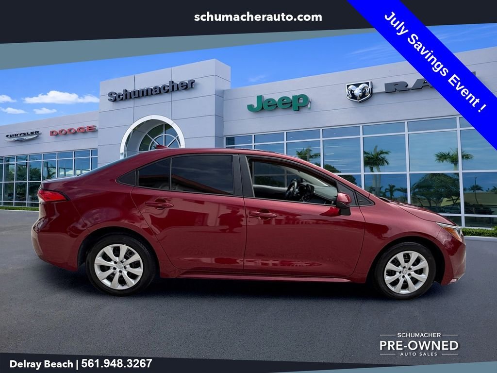 Used 2023 Red Toyota LE image 8