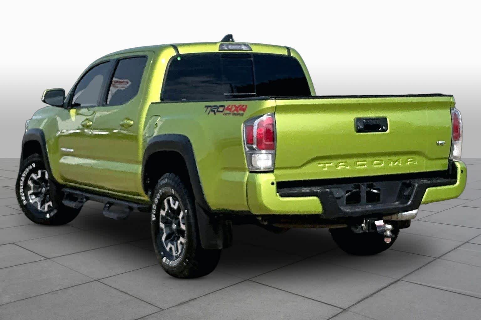 Used 2023 Electric Lime Metallic Toyota TRD Off Road image 12