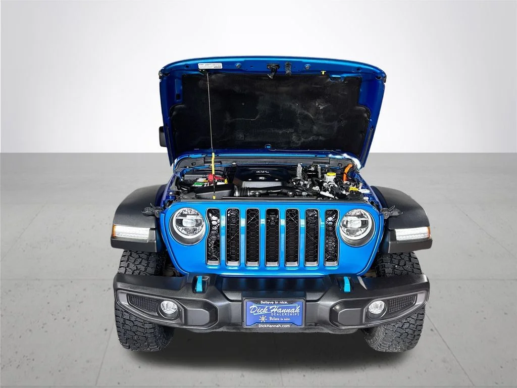 Used 2022 Blue Jeep Unlimited Rubicon 4xe image 22
