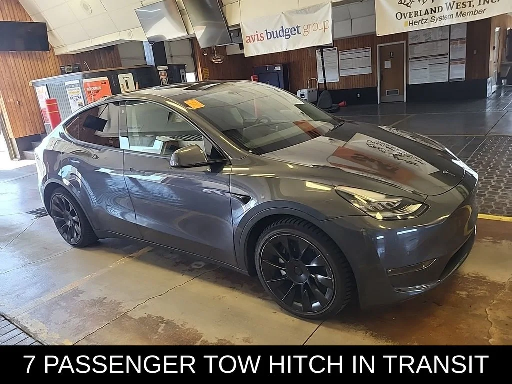 Used 2021 Gray Tesla Long Range image 1