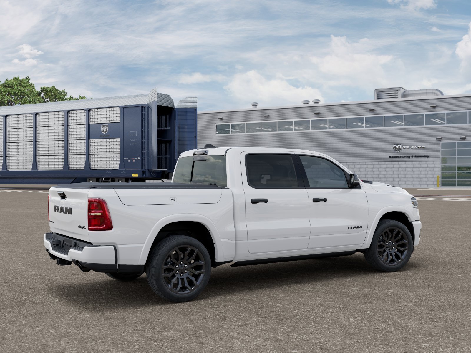 New 2027 Bright White Clear-Coat Exterior Paint RAM Limited image 2