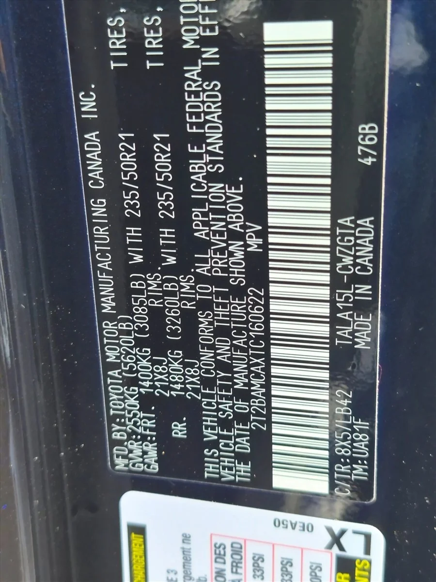 Certified Used 2026 Nightfall Mica Lexus RX 350 Premium+ image 16