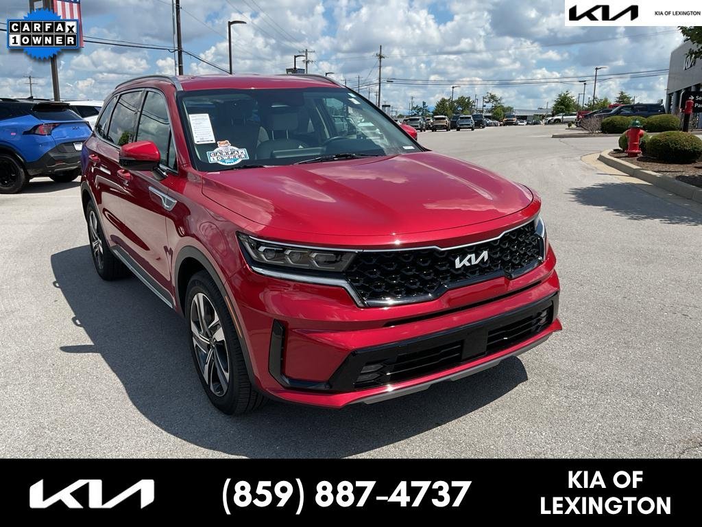 Used 2022 Runway Red Kia SX image 1