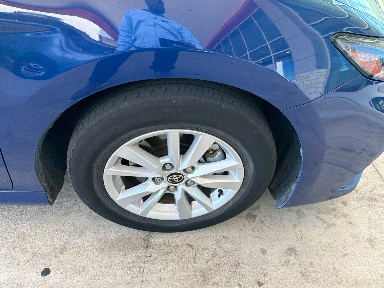 Used 2025 Blue Toyota LE image 23