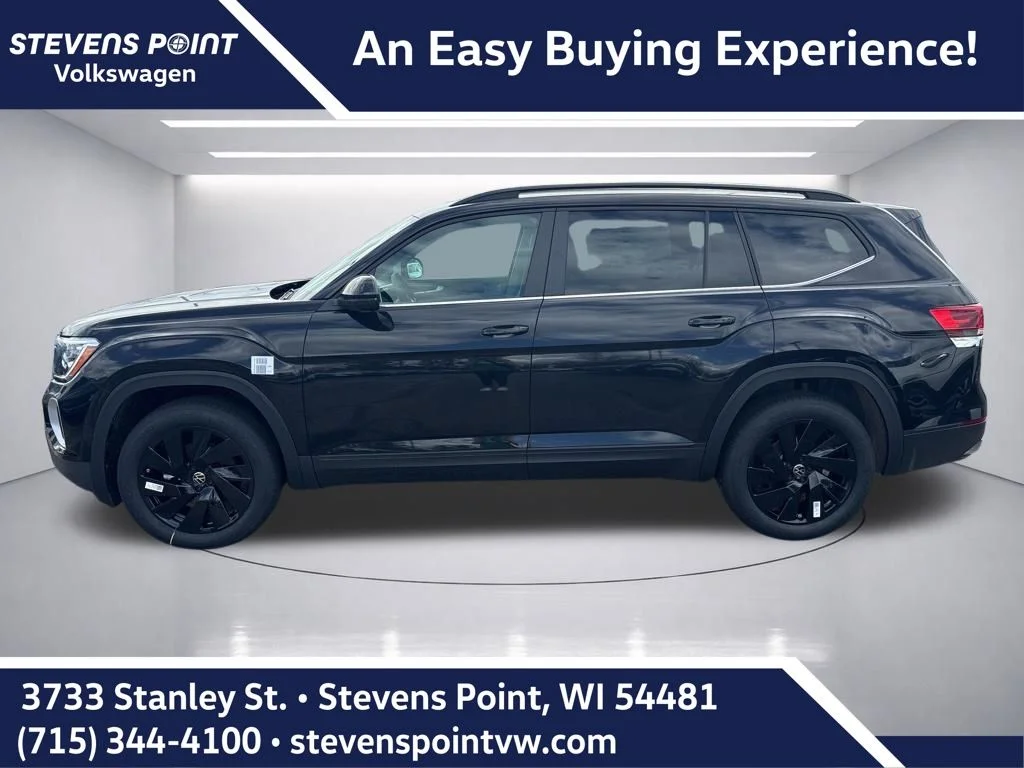 New 2026 Deep Black Pearl Volkswagen 2.0T SE w/Technology image 2