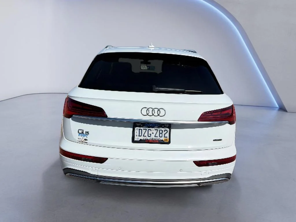 Used 2023 Glacier White Metallic Audi Premium Plus image 6