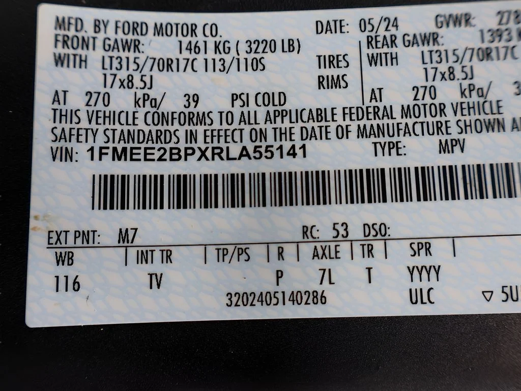 Used 2024 Carbonized Gray Metallic Ford Wildtrak image 40