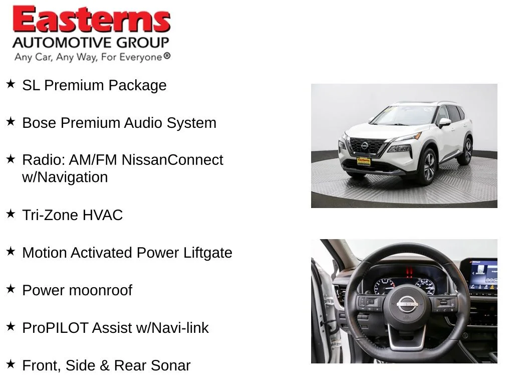 Used 2023 White Nissan SL image 11