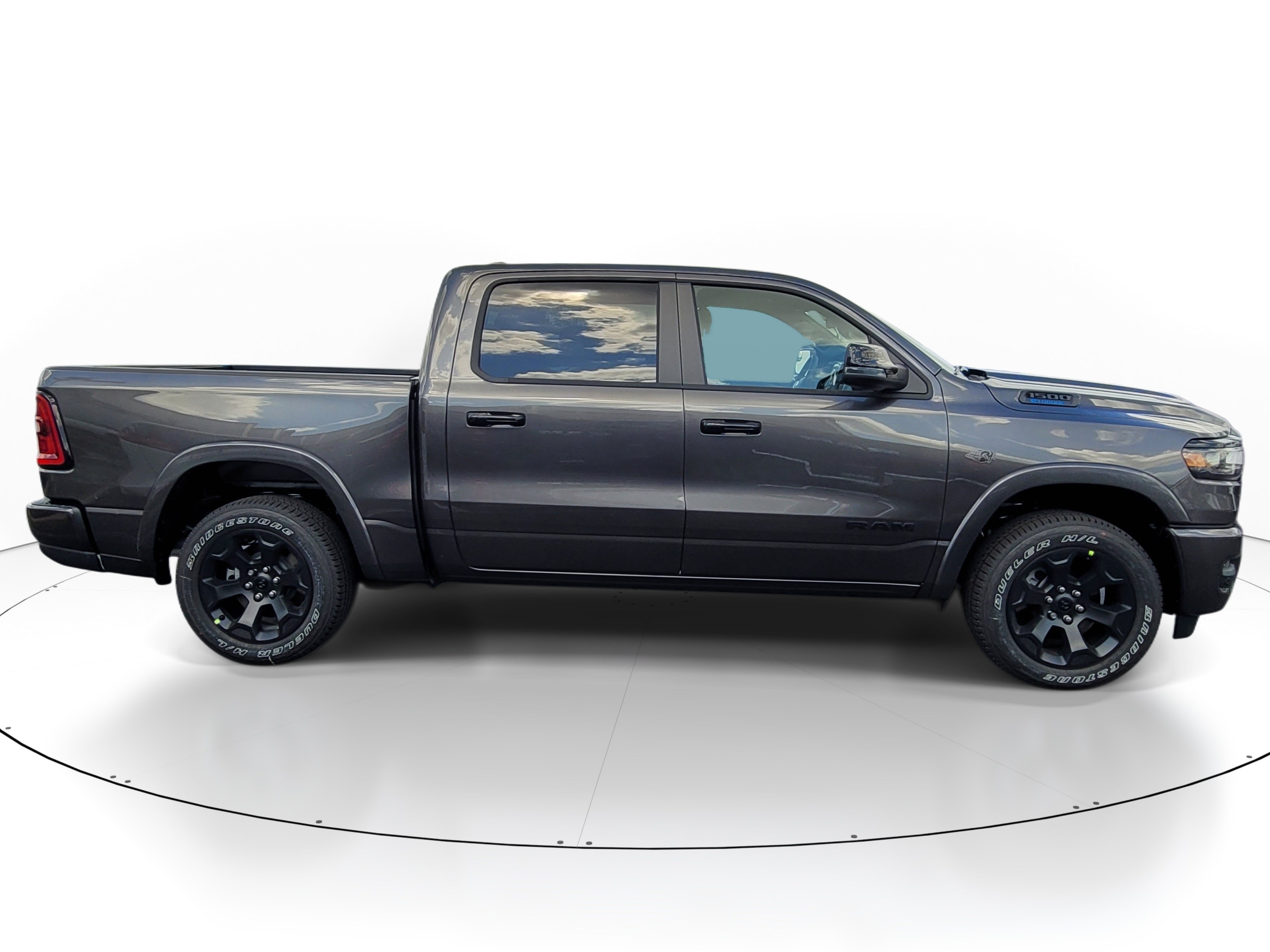 New 2027 Granite Crystal Metallic Clear-Coat Exterior Paint RAM Big Horn image 5