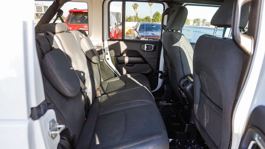 Used 2024 Bright White Clearcoat Jeep Sahara 4xe image 20