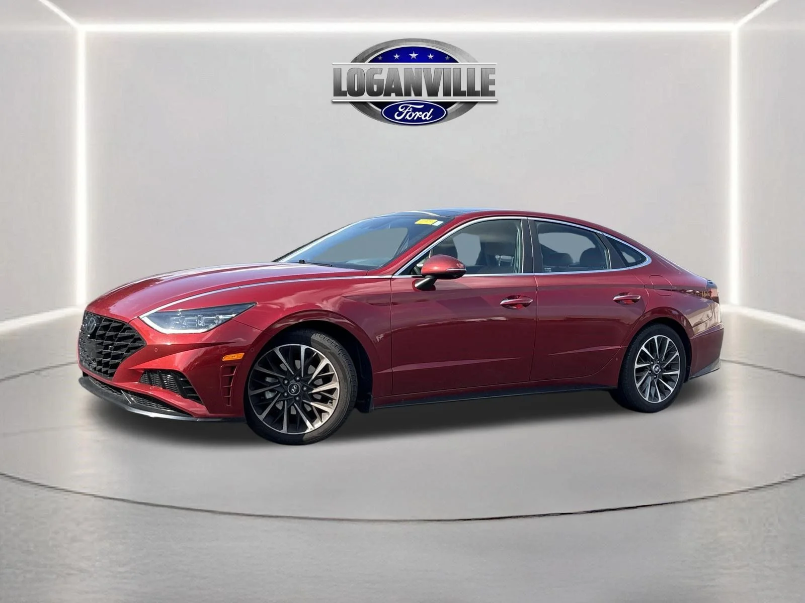Certified Used 2023 Red Hyundai Limited image 1