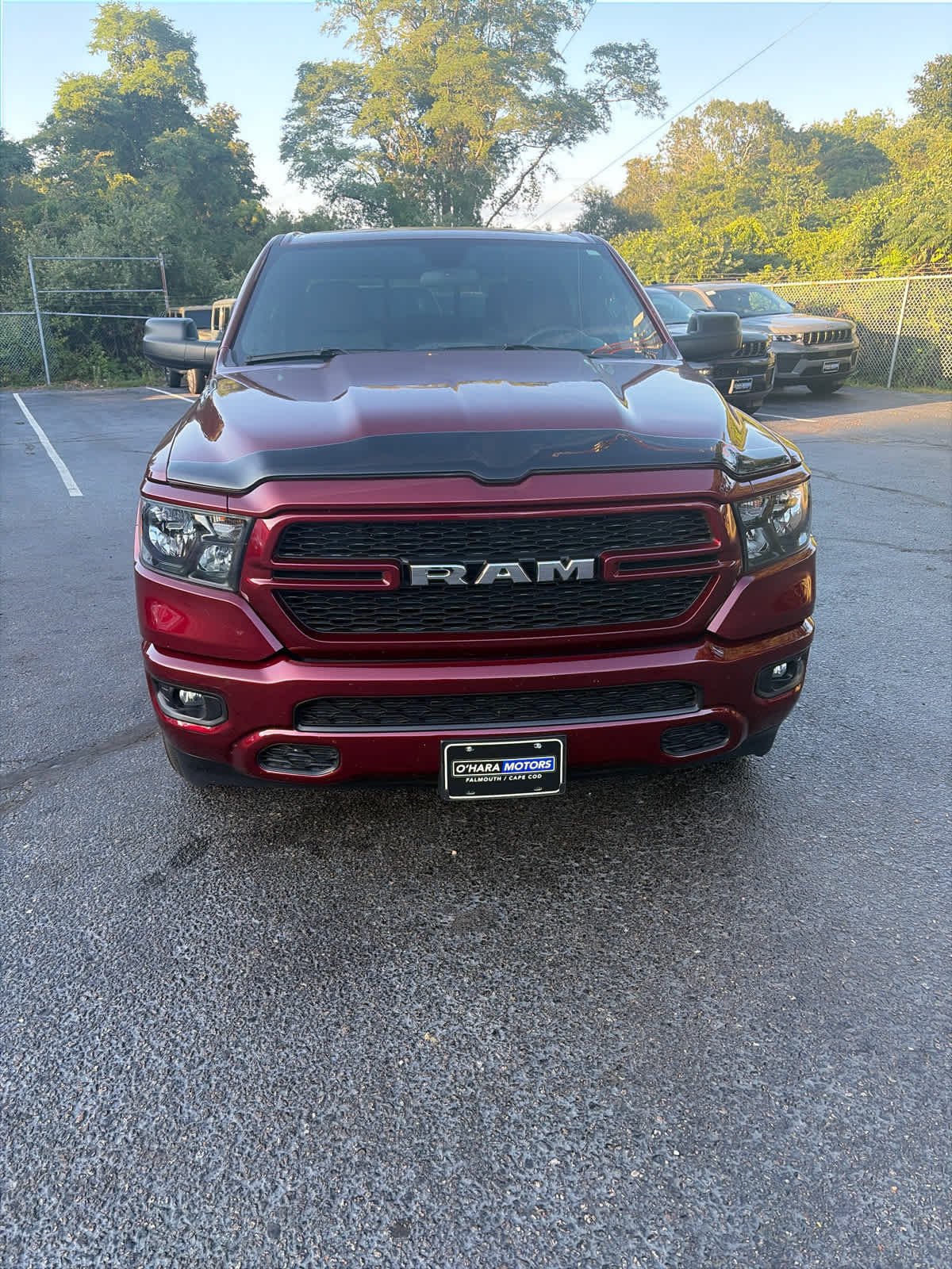 Used 2024 Delmonico Red Pearlcoat Ram Tradesman image 2