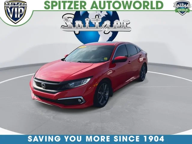 Certified Used 2020 Red Honda EX image 4