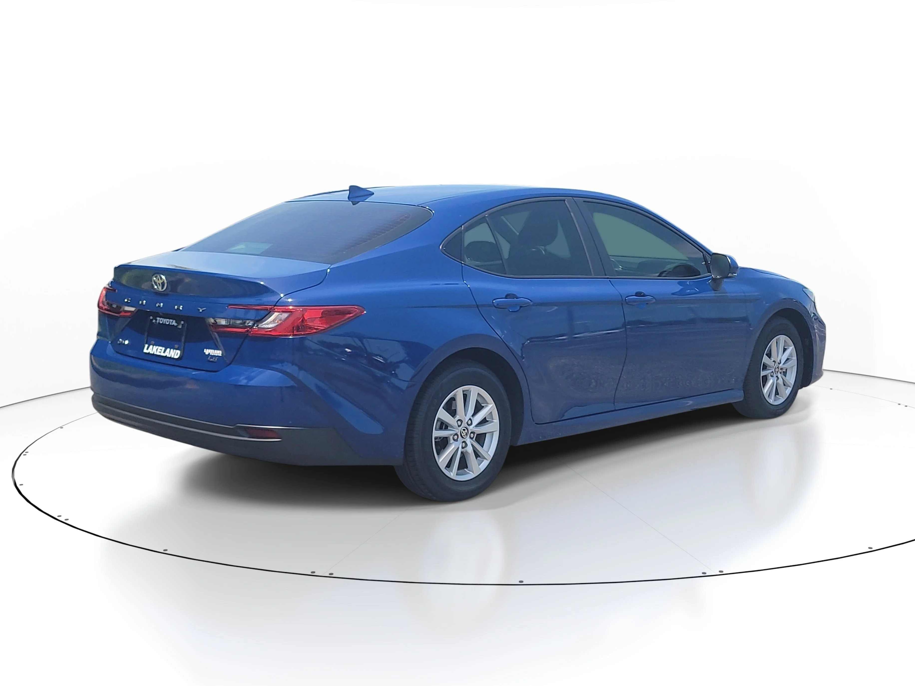 Certified Used 2025 Blue Toyota LE image 5