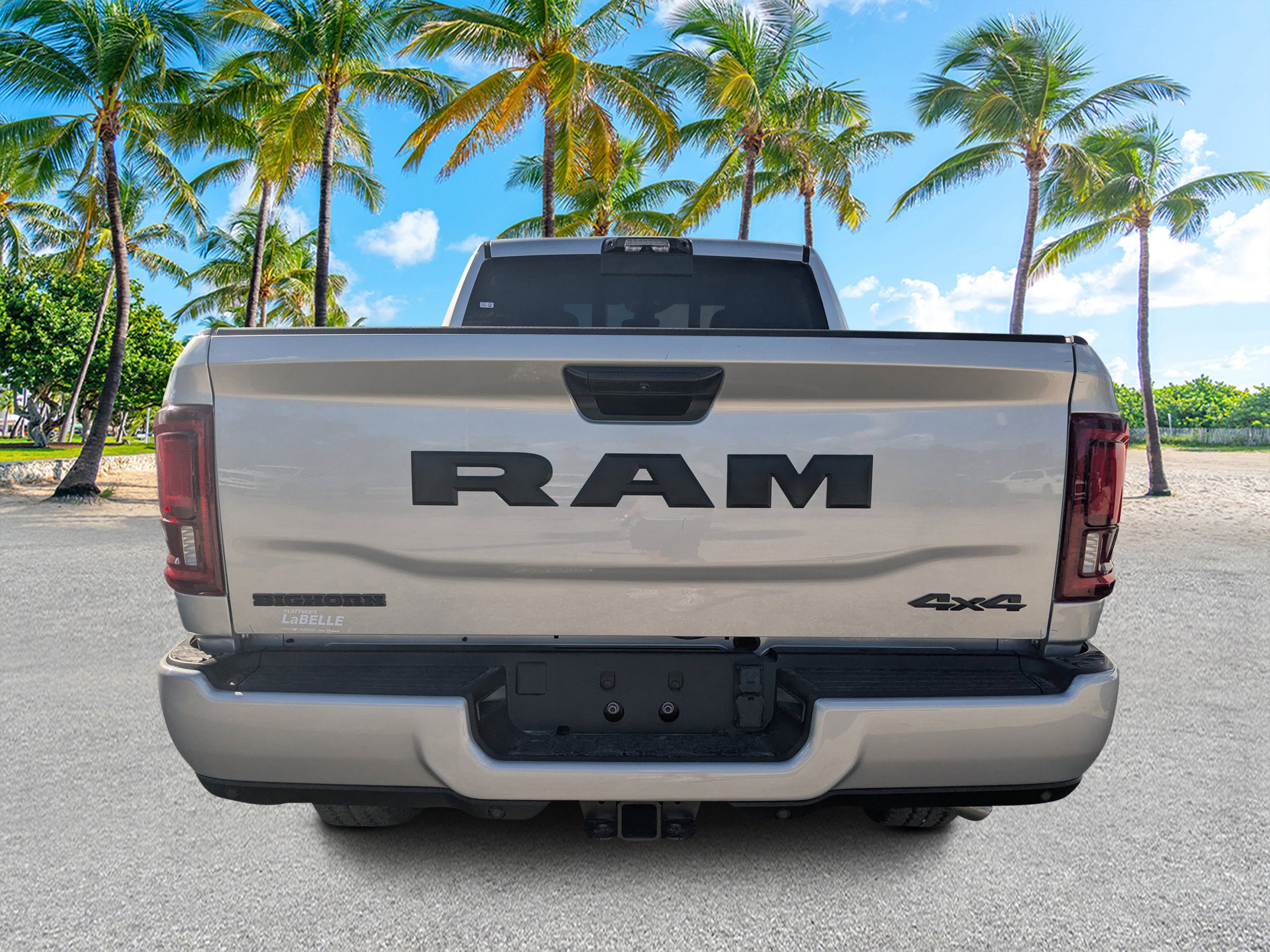 New 2026 Silver-Zynith Exterior Paint RAM Big Horn image 3