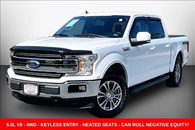 Used 2020 Oxford White Ford Lariat image 43