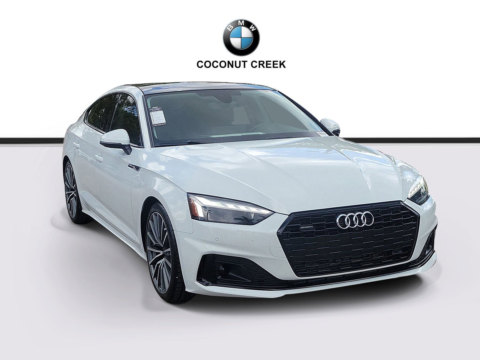 Used 2022 White Audi Premium Plus image 1