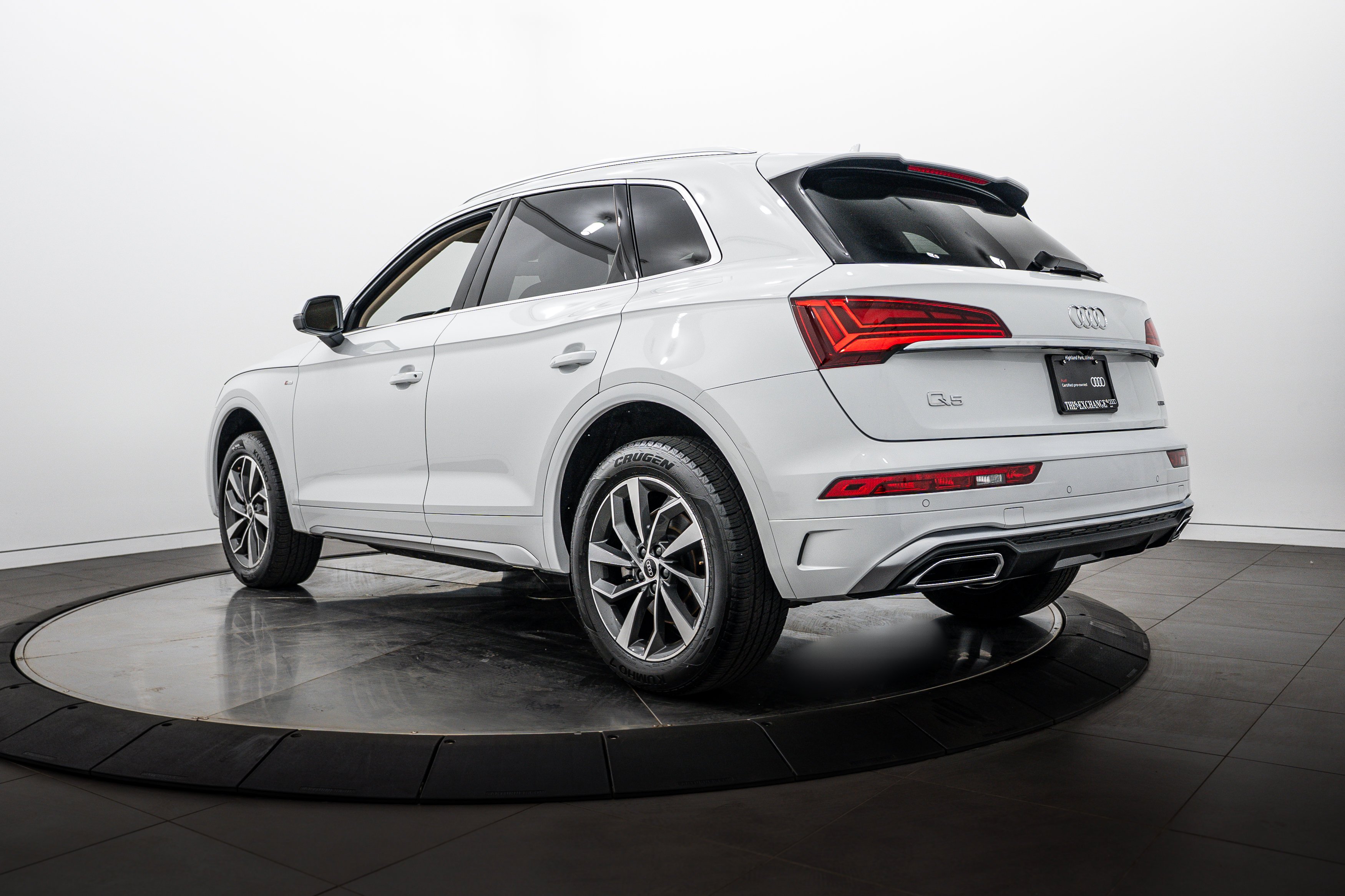 Certified Used 2024 Glacier White Metallic Audi S line Premium Plus image 5