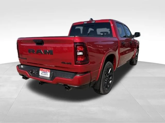 New 2026 Molten Red Pearl-Coat Exterior Paint RAM Laramie image 8