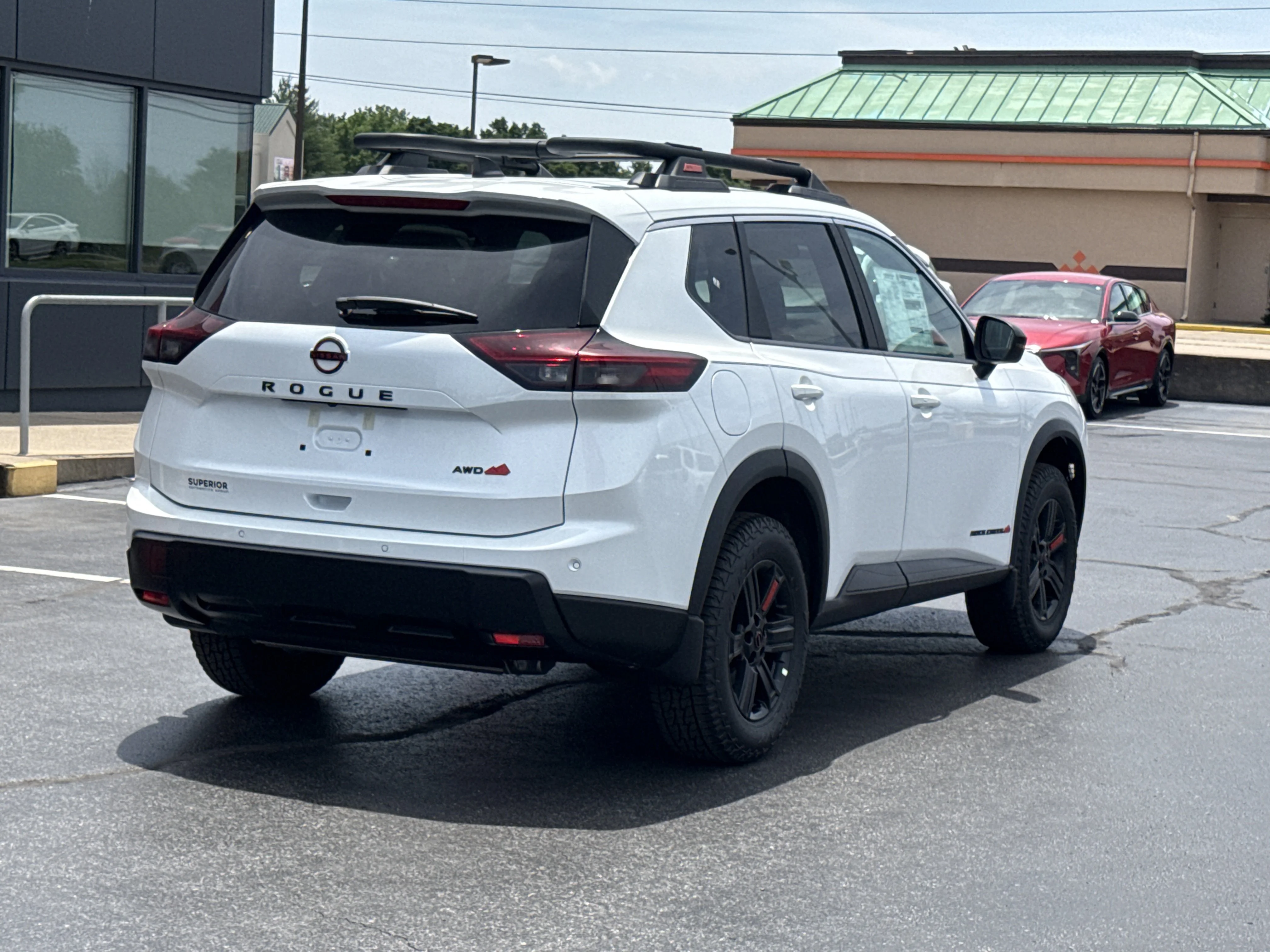 New 2026 Everest White Pearl Tricoat Nissan Rock Creek AWD image 3