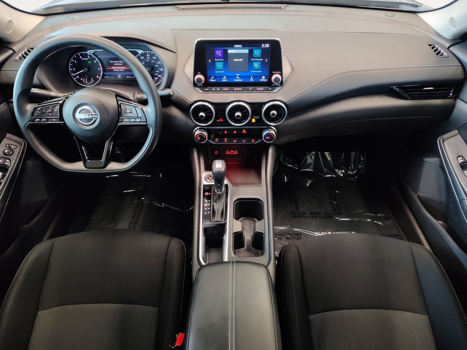 Used 2024 Atlantic Gray Metallic Nissan SV image 3