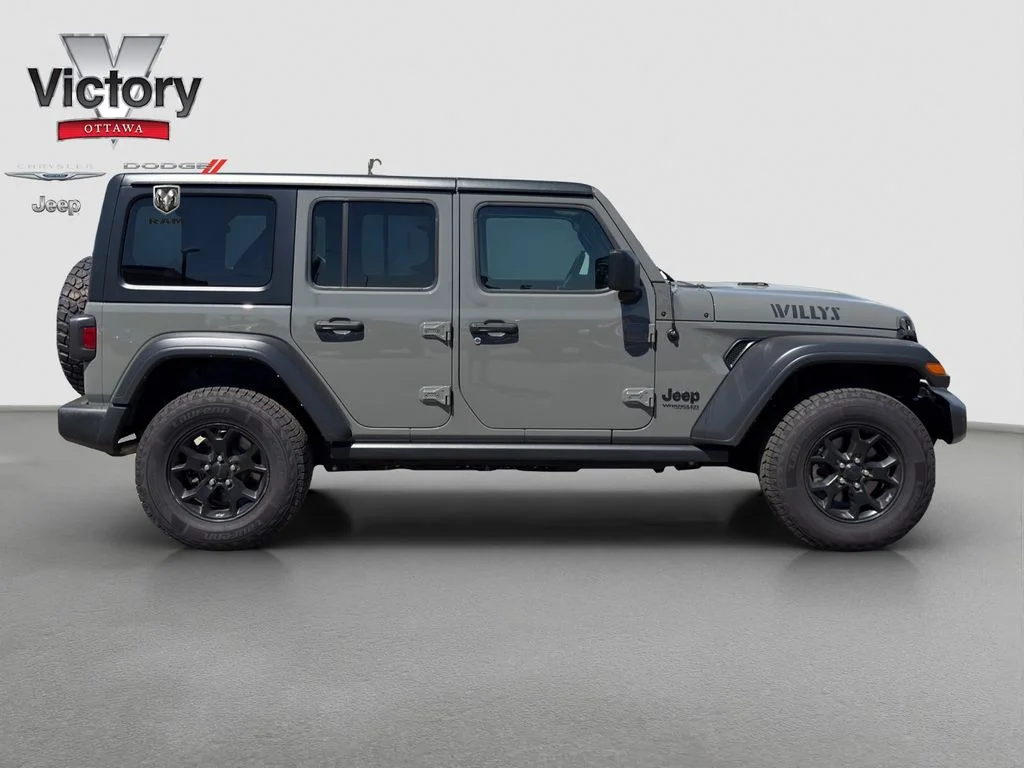 Certified Used 2021 Gray Jeep Unlimited Willys image 7
