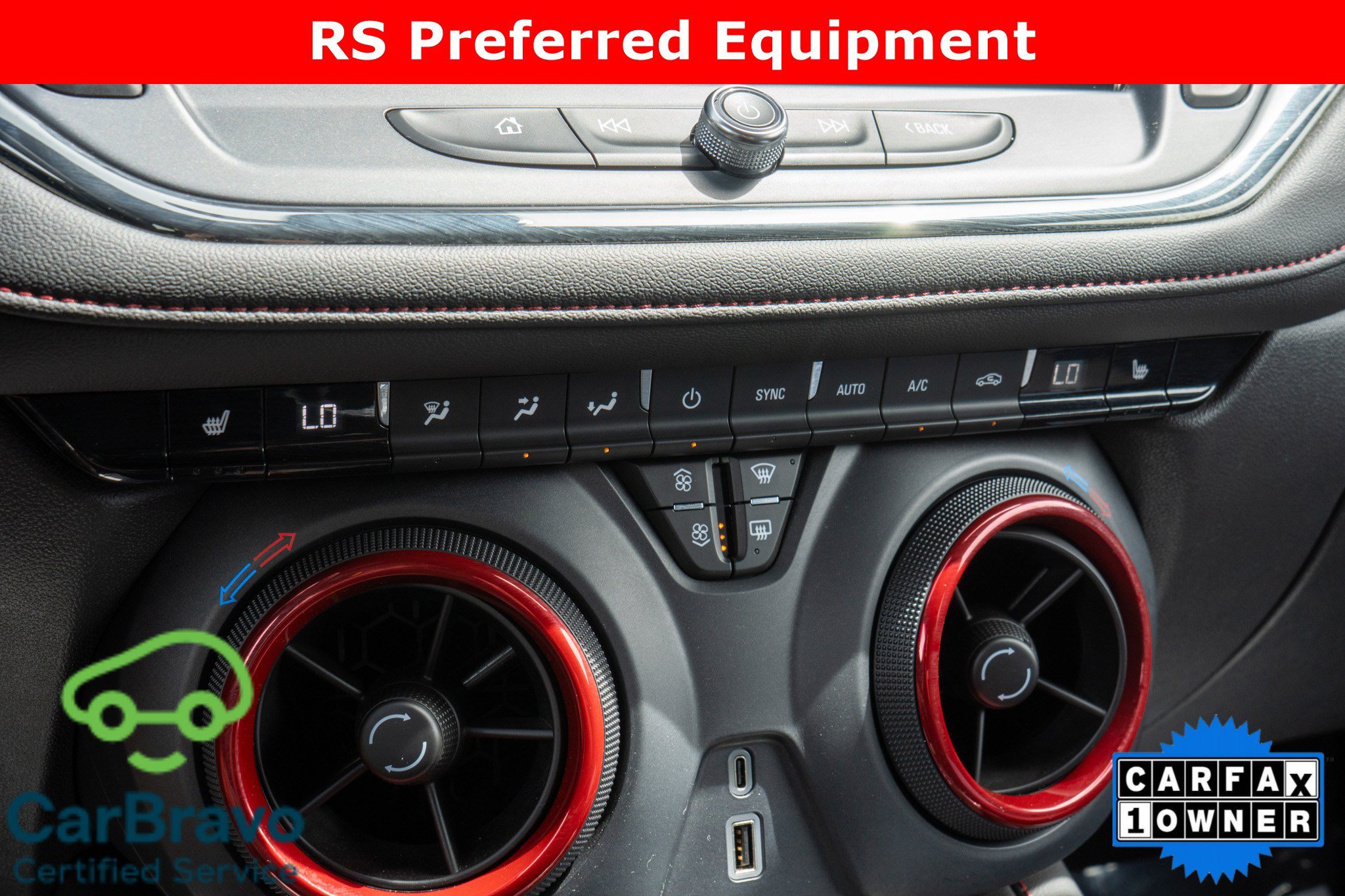 Used 2023 Radiant Red Tintcoat Chevrolet RS image 21
