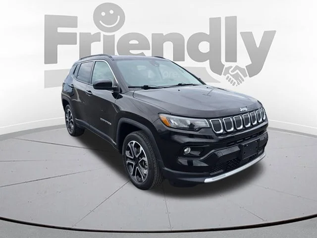 Used 2022 Black Jeep Limited image 3
