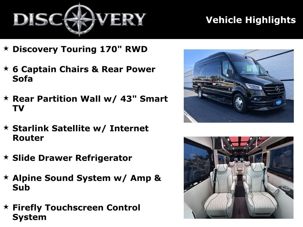New 2026 Obsidian Black Mercedes-Benz Discovery Touring image 2