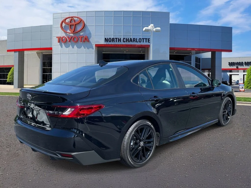 Certified Used 2025 Black Toyota SE image 8