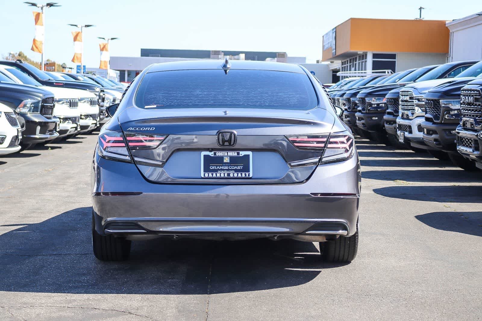 Used 2020 Modern Steel Metallic Honda EX image 5