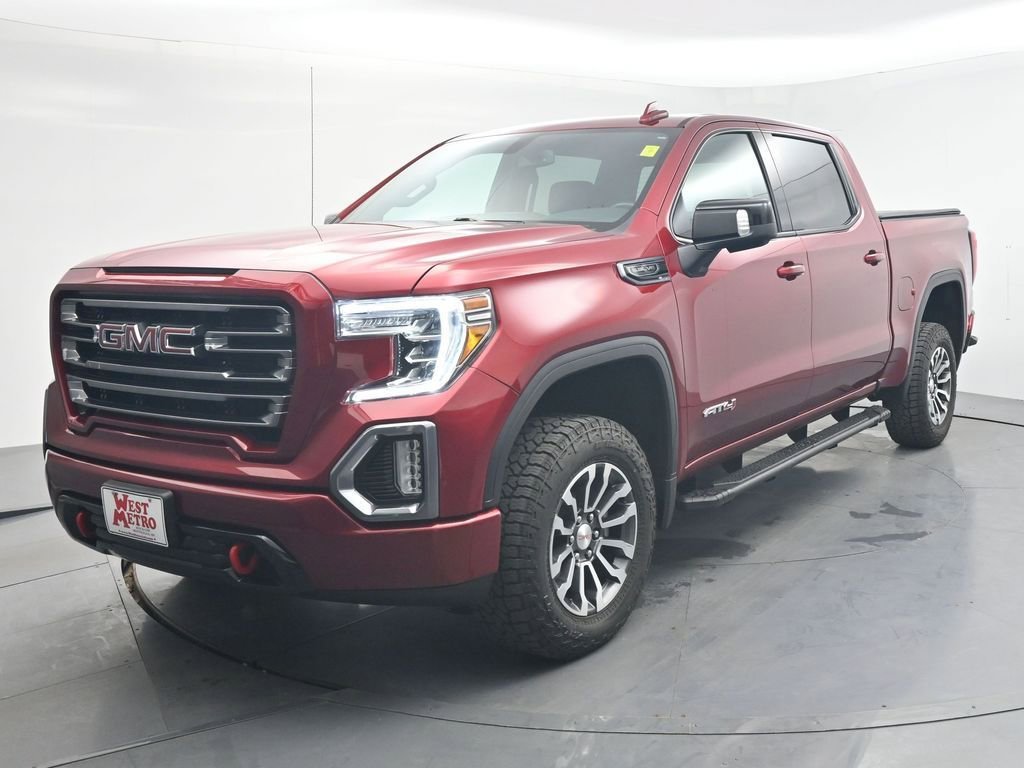 Used 2021 GMC Sierra 1500 AT4 with VIN 3GTP9EED1MG295964 for sale in Monticello, Minnesota