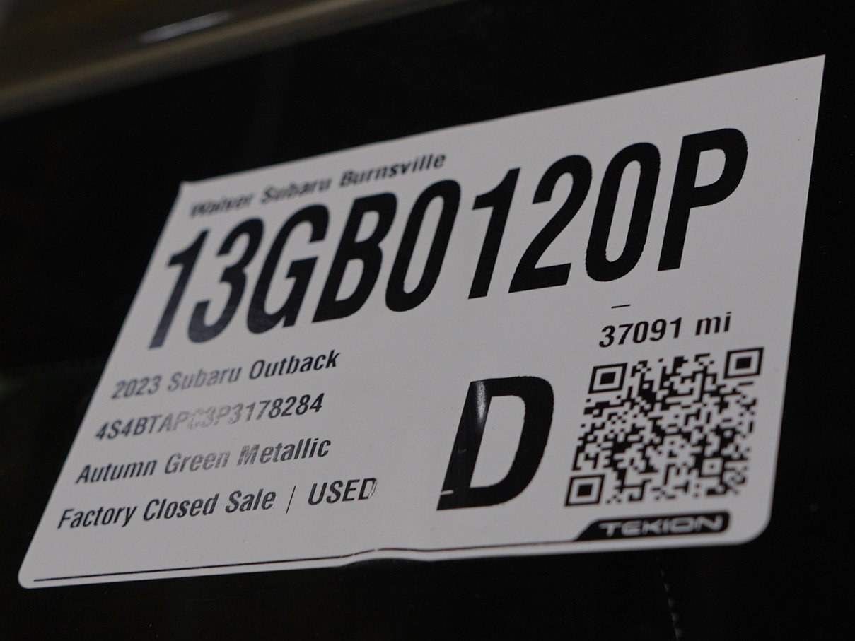 Used 2023 Autumn Green Metallic Subaru Touring image 31