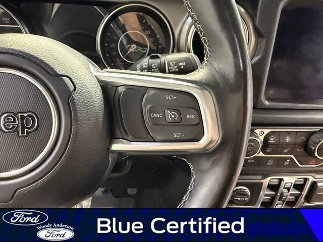 Certified Used 2020 Bright White Clearcoat Jeep Unlimited Rubicon image 12