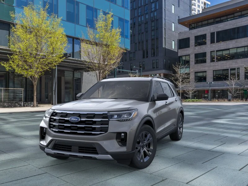 New 2026 Carbonized Gray Metallic Ford Active image 2