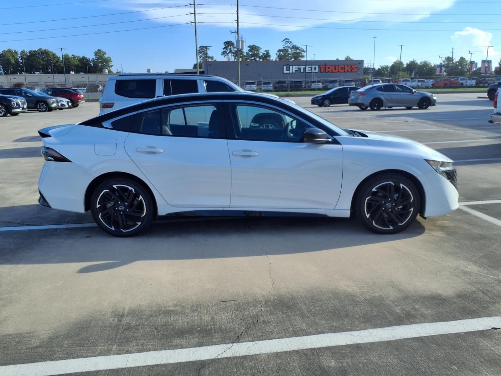2026 Nissan Sentra SR White at Robbins Nissan