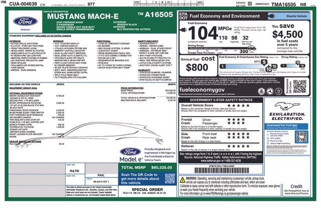 New 2026 Shadow Black Ford Premium image 30