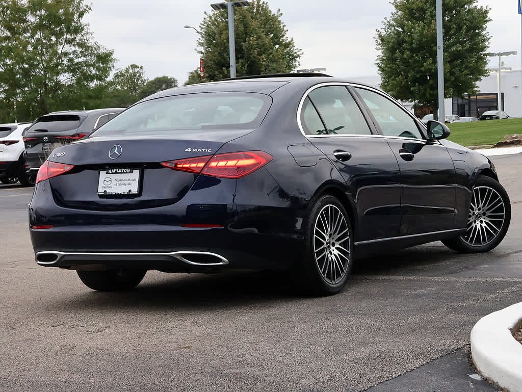 Used 2023 Lunar Blue Metallic Mercedes-Benz C 300 image 8