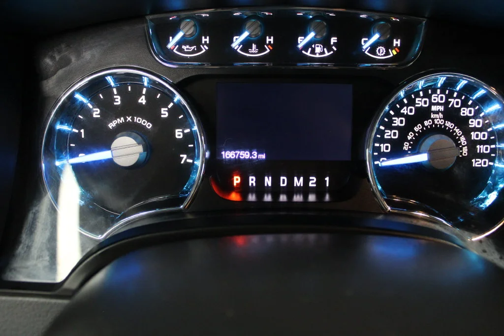 Used 2014 White Platinum Tri-Coat Metallic Ford Lariat image 20