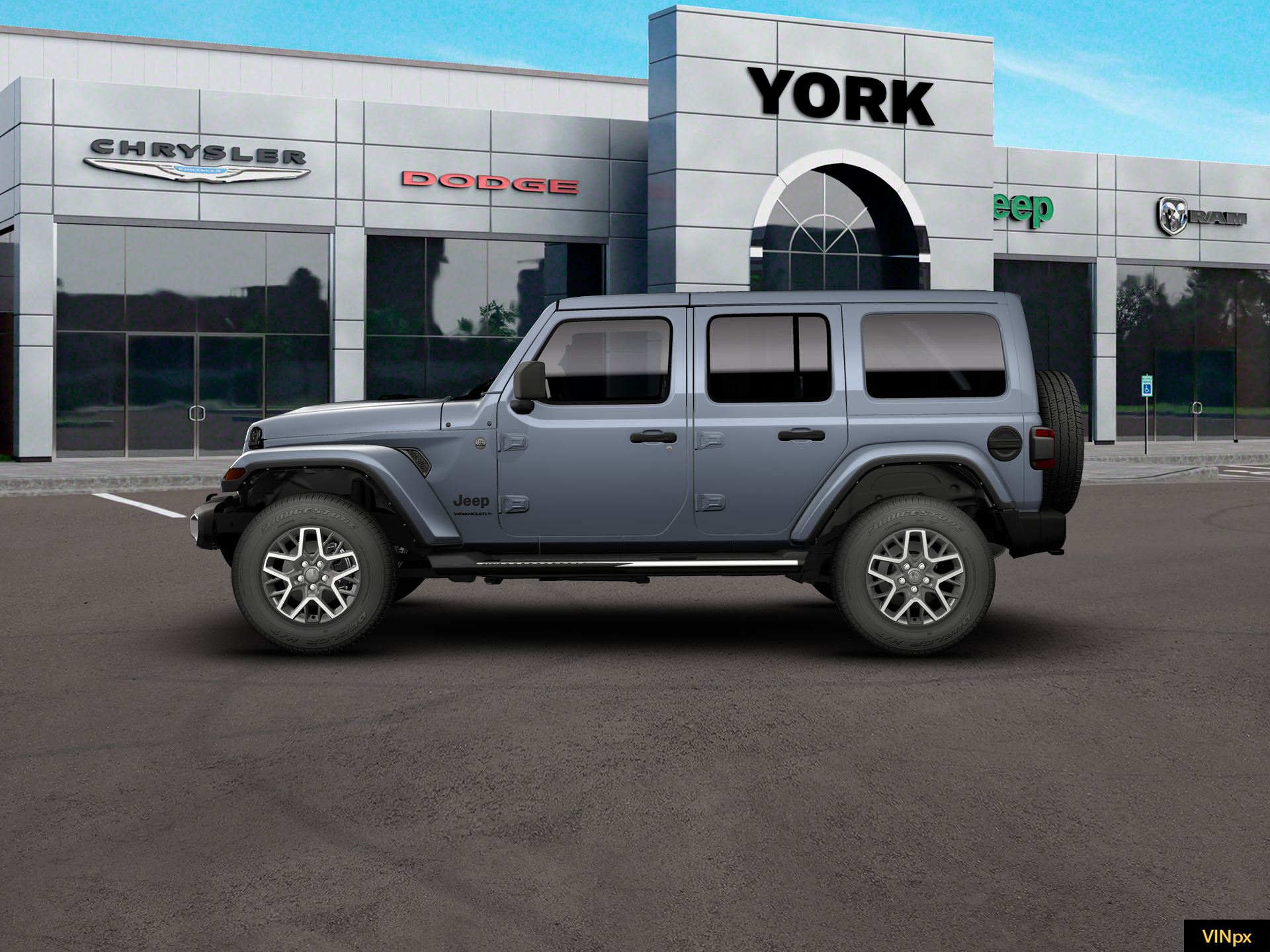 New 2026 Anvil Clear-Coat Exterior Paint Jeep Sahara image 3