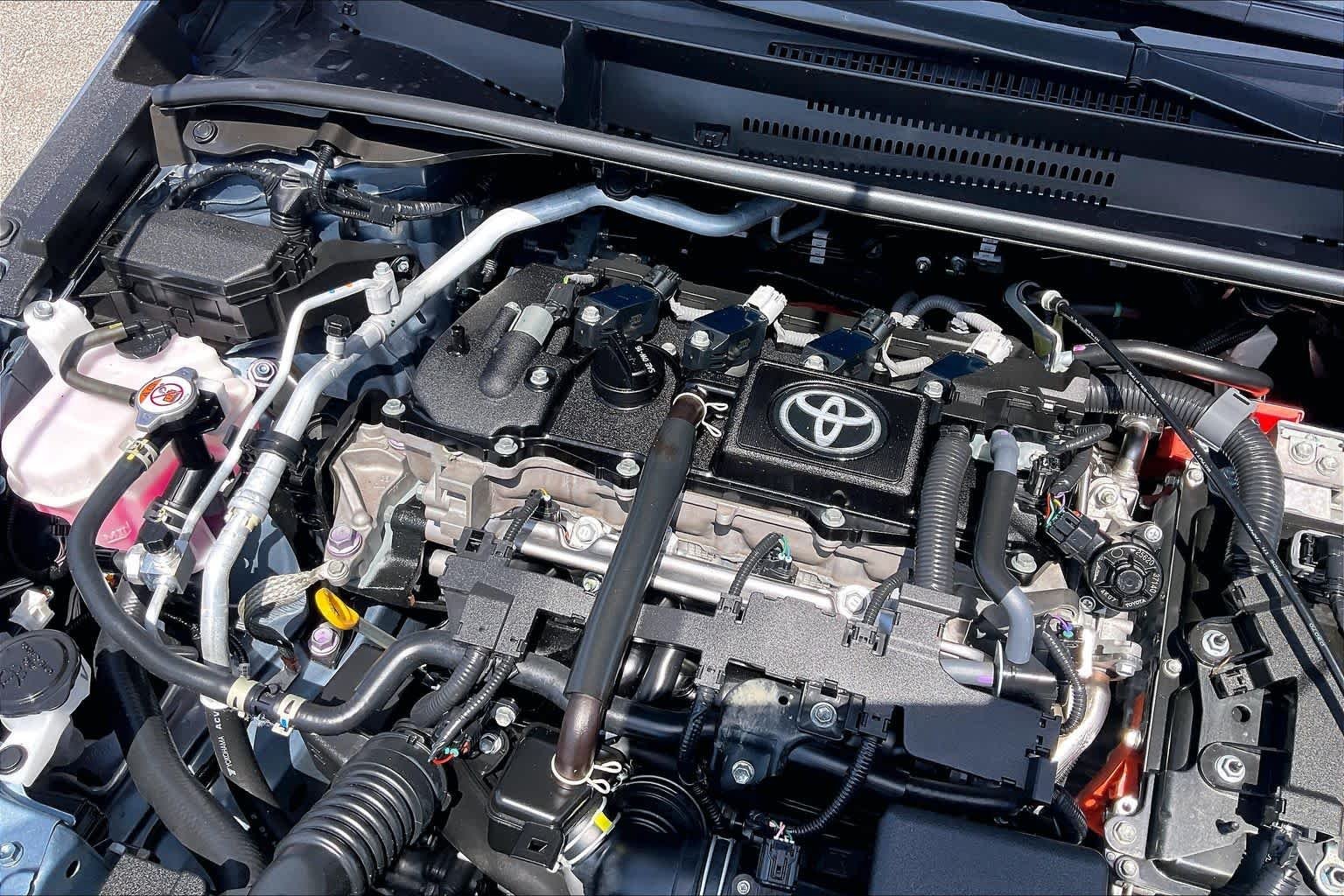 Used 2025 Celestite Toyota Hybrid LE image 59