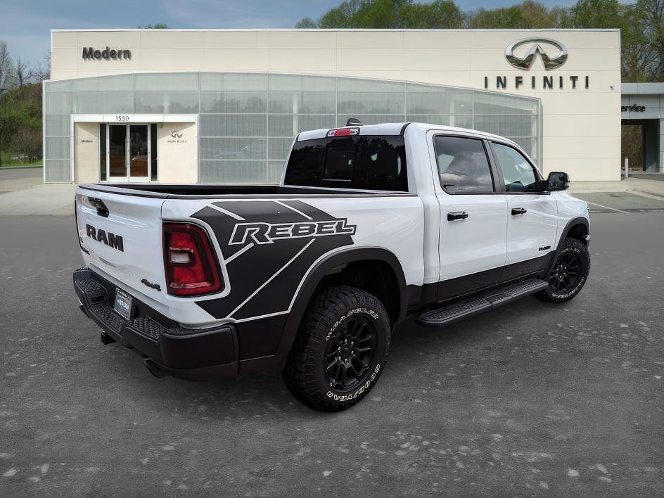 Used 2026 Bright White Clearcoat Ram Rebel image 4