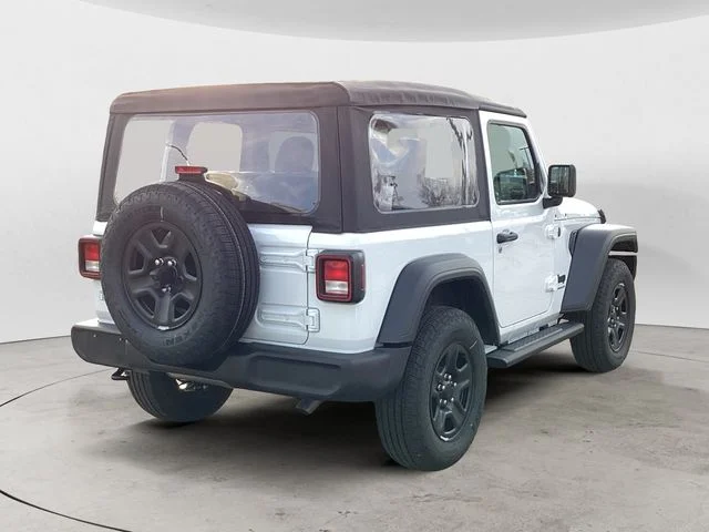New 2026 Bright White Clearcoat Jeep 2-DOOR SPORT image 6