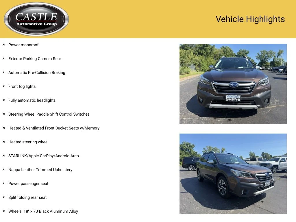 Used 2020 Brown Subaru Touring image 7