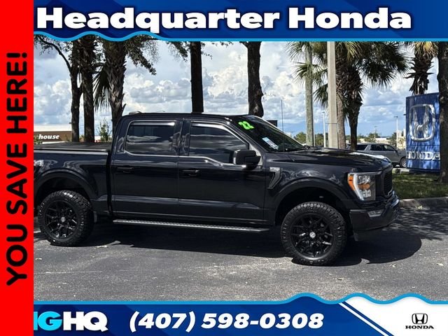 Used 2022 Black Metallic Ford XLT image 1