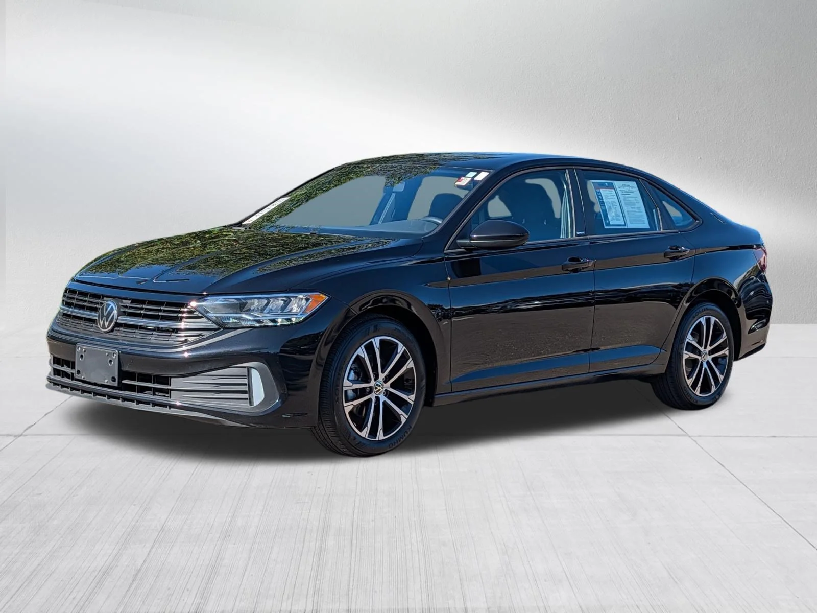 Certified Used 2024 Deep Black Pearl Volkswagen Sport image 3