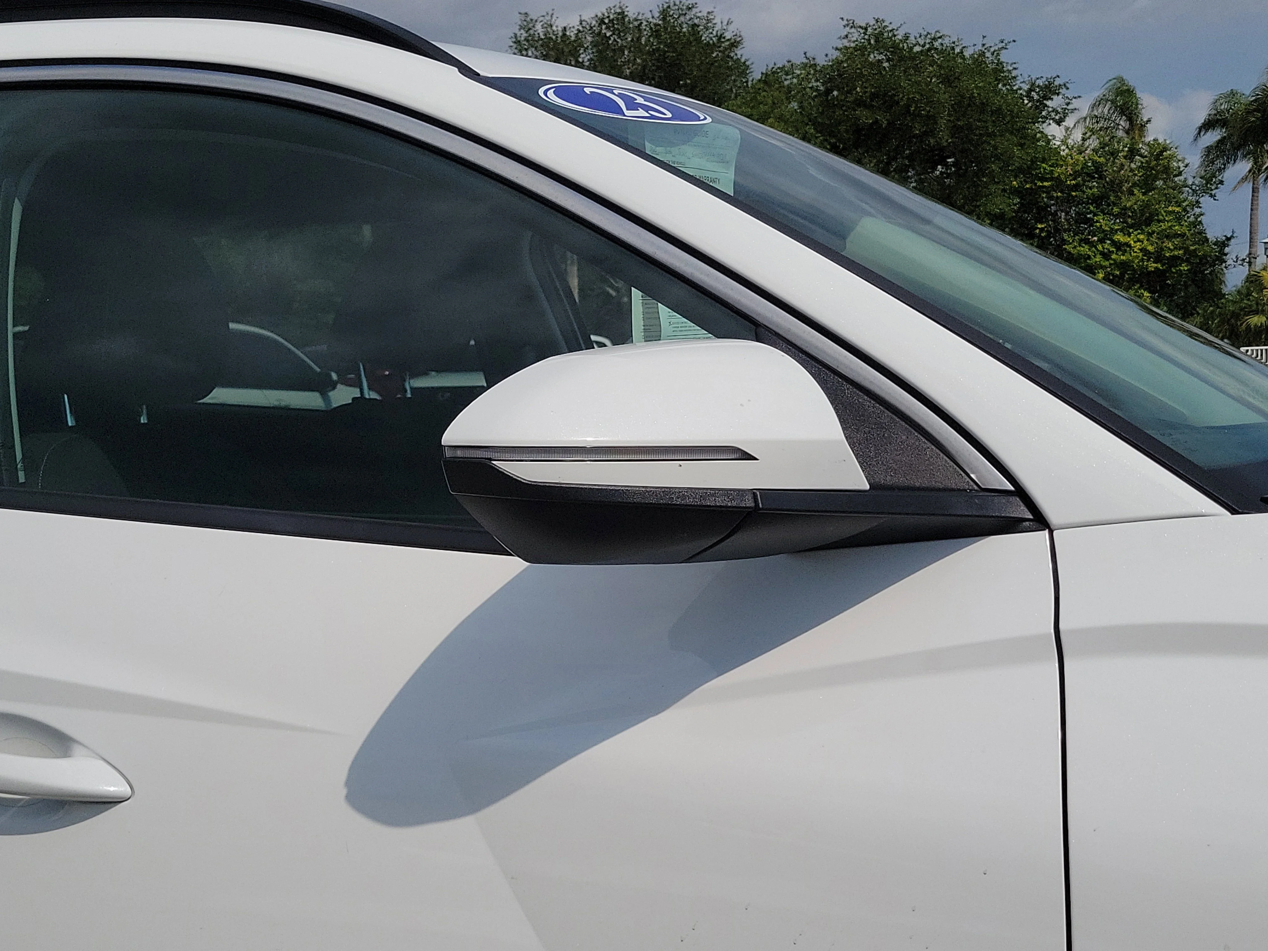 Used 2023 Serenity White Pearl Hyundai SEL image 7